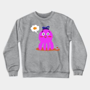 Captain Octopus Crewneck Sweatshirt